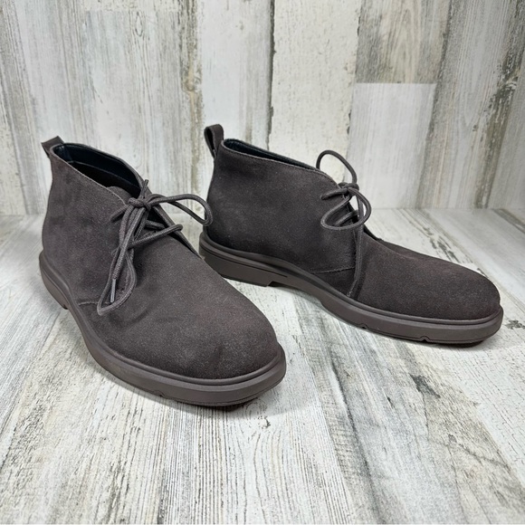 Easy Spirit‎ Mens 8.5 Cushioned Brown Round Toe Lace-Up Leather Chukka Boots main image 6